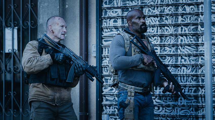 Review: Andrew Howard and LaMonica Garrett in Man of War
