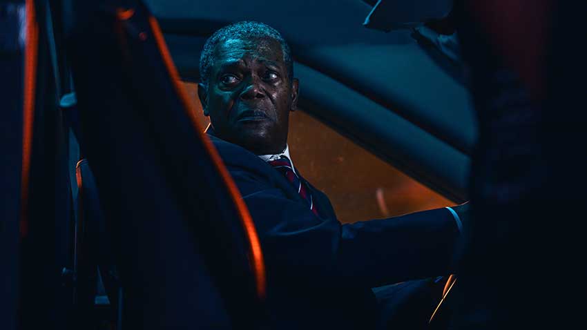 Samuel L Jackson in The Beast movie trailer