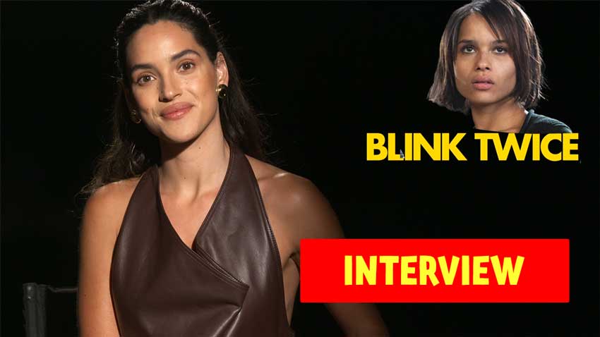 'Blink Twice' Actor Adria Arjona On Zoe Kravitz's Hard Ask