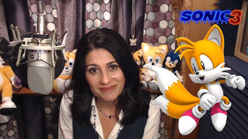 Sonic 3 voice actor Colleen OShaughnessey interview CineMovie