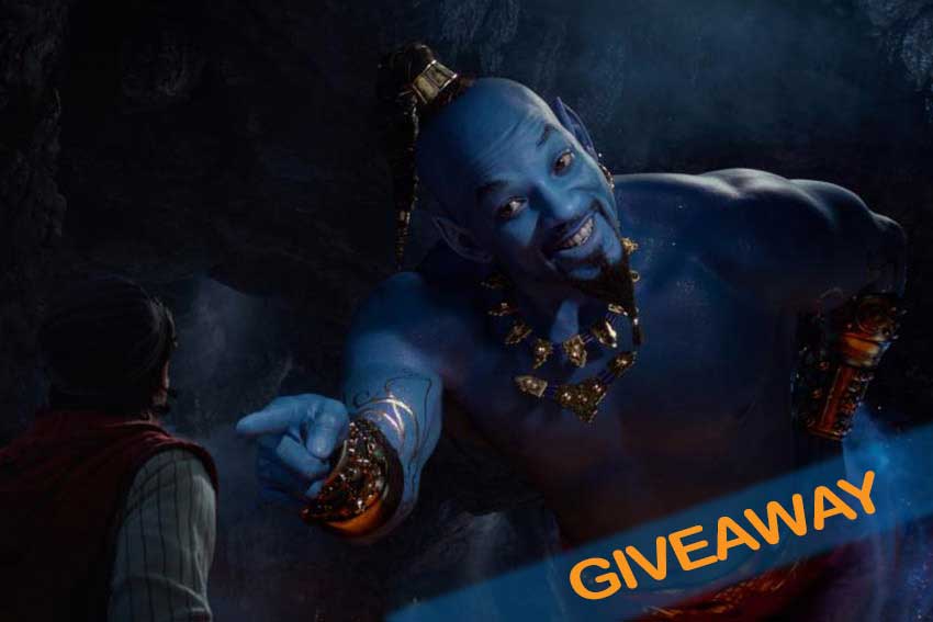 Aladdin Disney Will Smith ticket giveaway