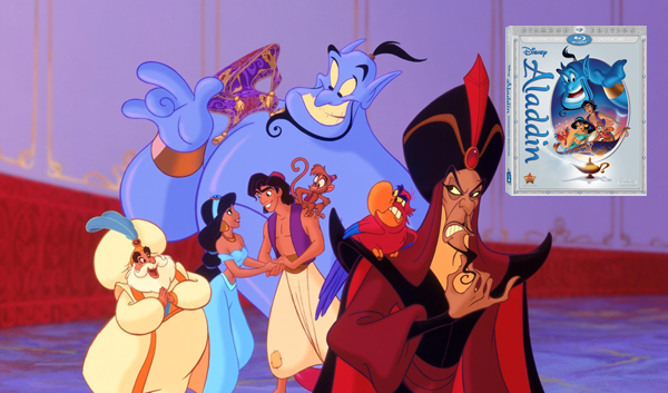 Aladdin movie Blu ray image