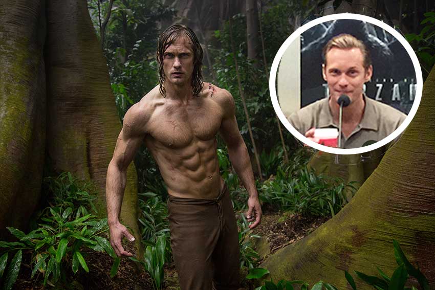 Alexander Sarsgard Legend of Tarzan interview
