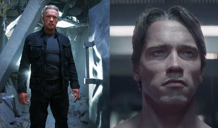 Arnold Schwarzenegger vs Schwarzenegger Terminator Genisys