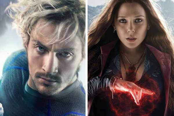 Scarlet Witch and Quicksilver/ Avengers Age of Ultron