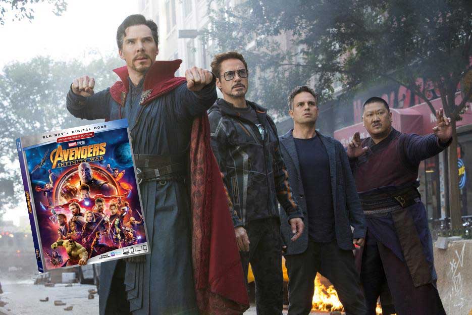Avengers Infinity War Bluray Combo