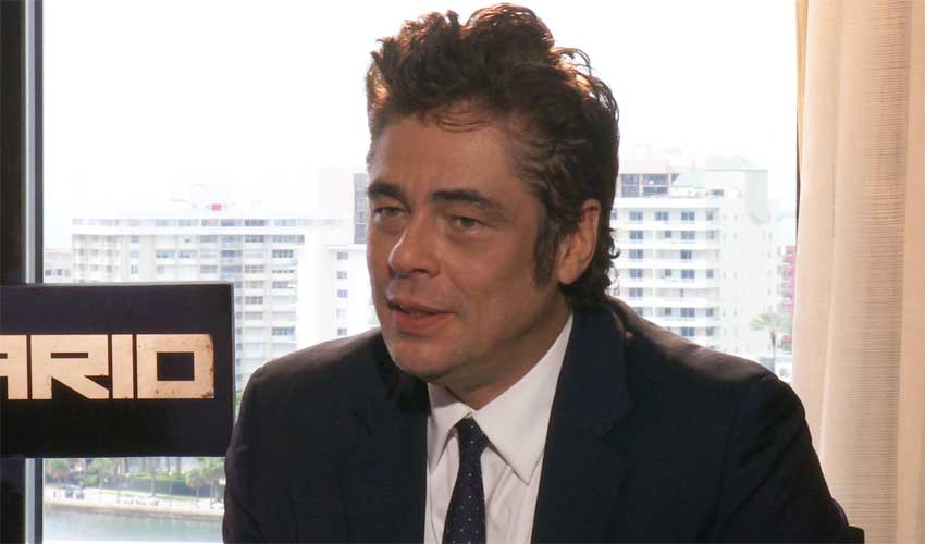 Benicio del Toro 5 fav things CineMovie interview
