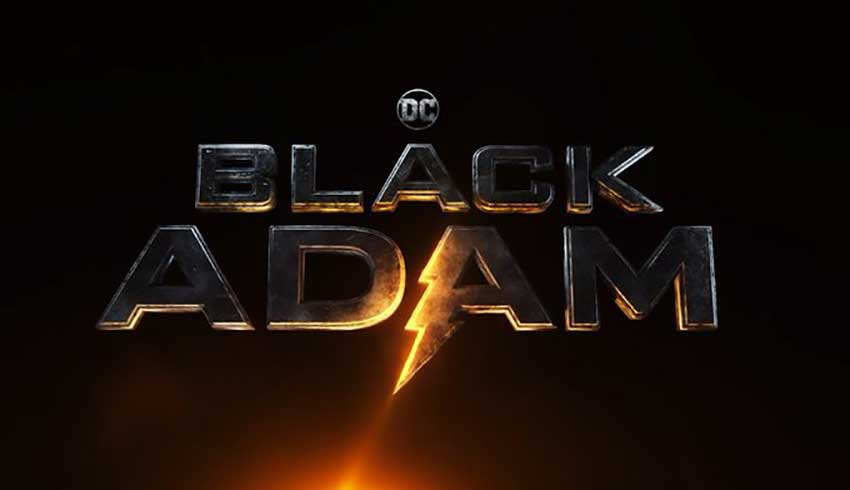 Black Adam movie logo