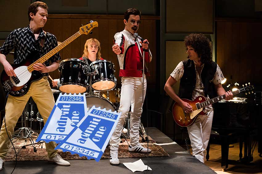 Bohemian Rhapsody movie giveaway