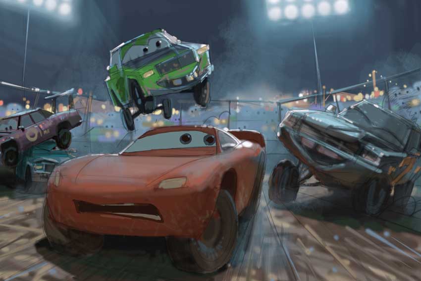 CARS 3 ConceptArt Pixar visit