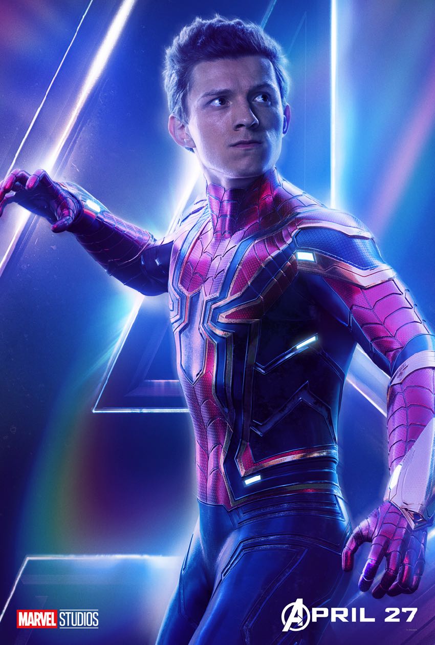 Avengers Infinity War Character Spiderman