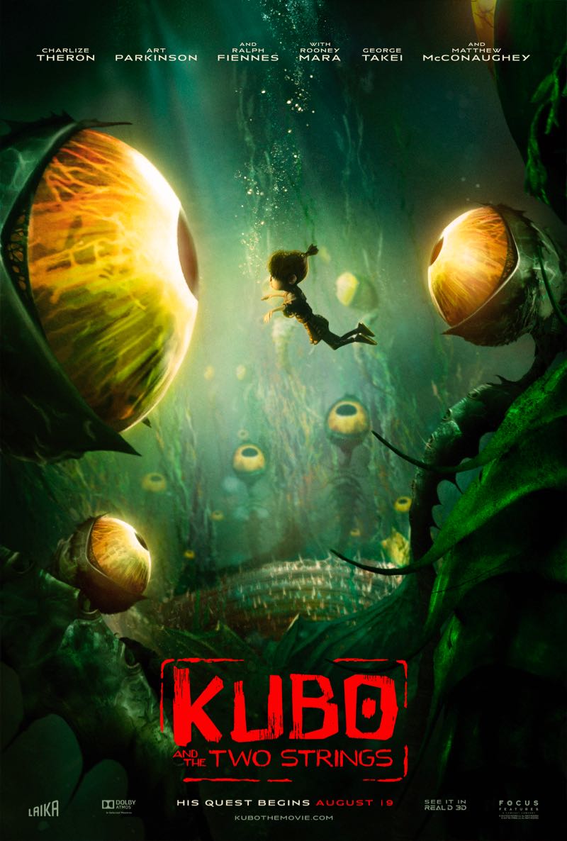 Kubo and the Two Strings movie posters 2
