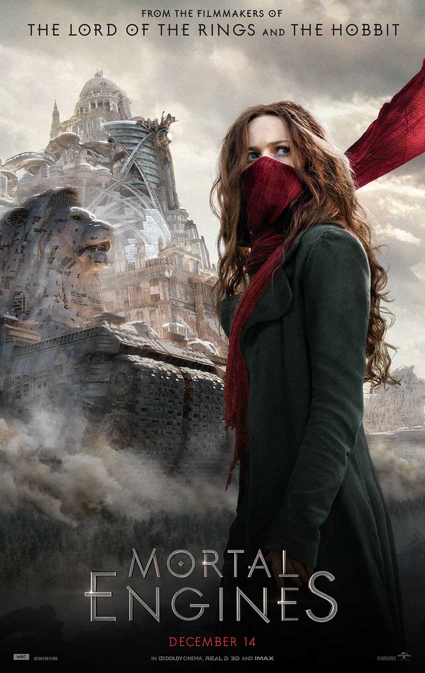Mortal Engines Hester movie poster