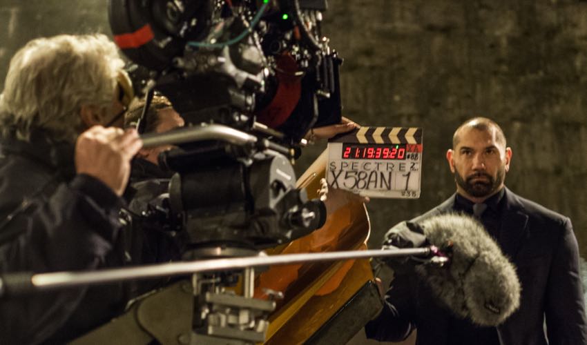 Spectre Dave Bautista movie image interview