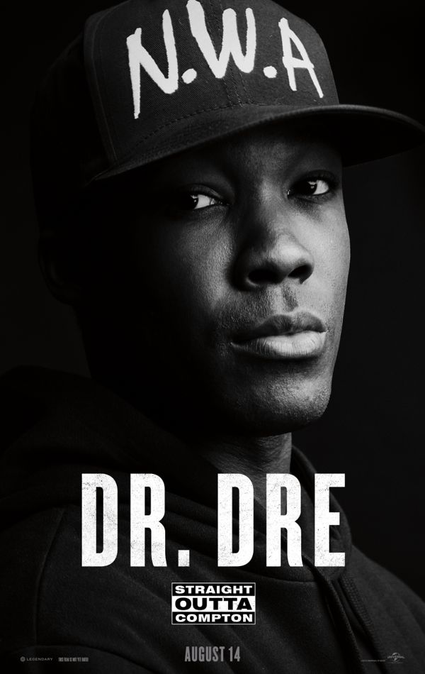 Straight Outta Compton poster Corey Hawkins as Dr. Dre
