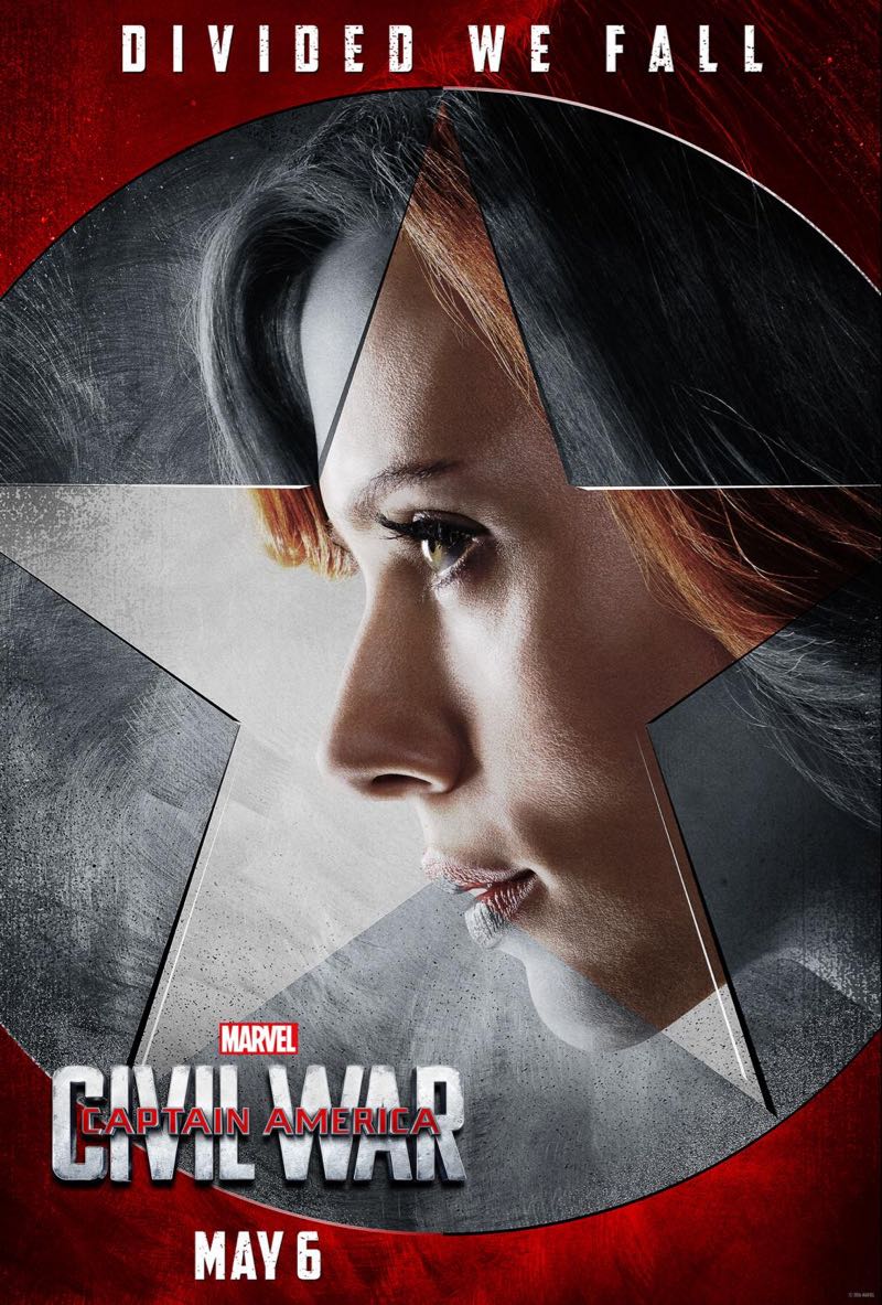 CaptainAmerica CivilWar TeamIronMan movie posters BlackWidow