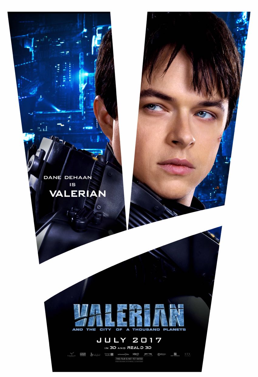 Valeruab and the City of a Thousand Planets posters Dane DeHaan