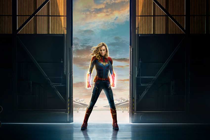 Captain Marvel teaser poster image