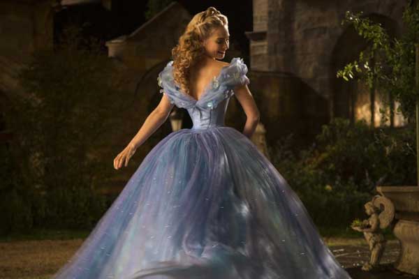 Cinderella-LilyJames-movie-dress