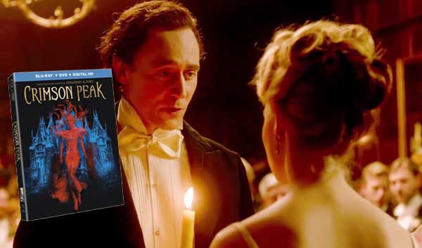 Crimson Peak Tom Hiddleston Blu ray