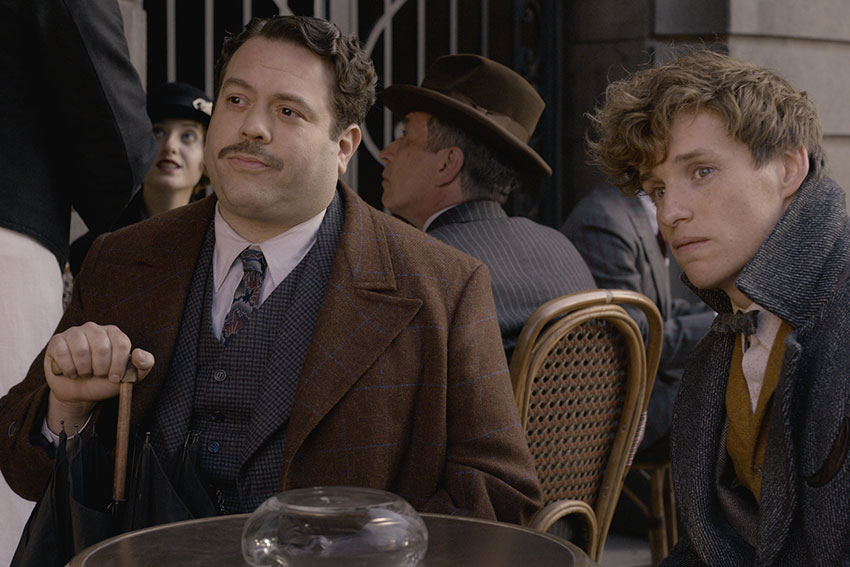 Dan Fogler Eddie Redmayne Fantastic Beasts Crimes Of Grindelwald