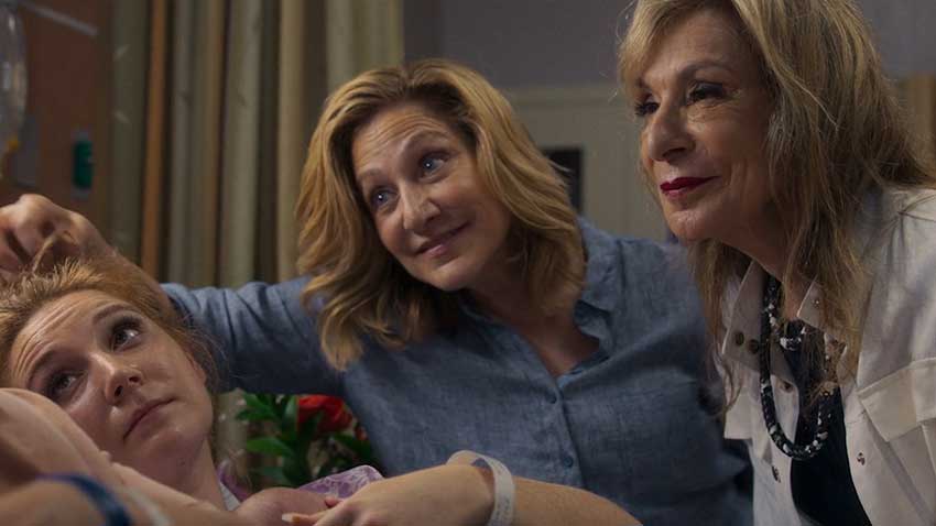 Edie Falco movie Ill Be Right There 2024