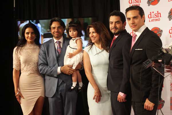 Eugenio Derbez Walk of Fame family