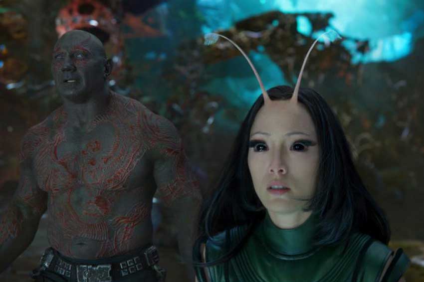 Guardians of the Galaxy Vol 2 Drax Mantis