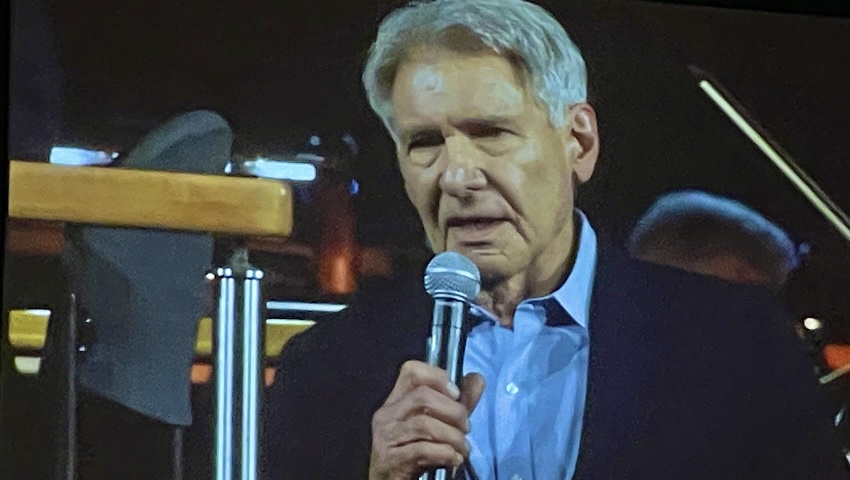 Harrison Ford at Star Wars Celebration 2022