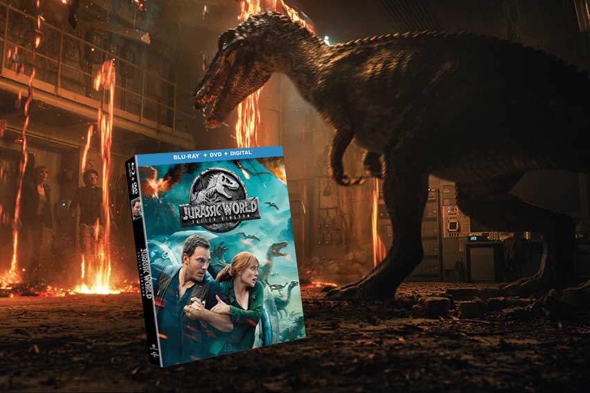 Jurassic World 2 Fallen Kingdom Bluray DVD