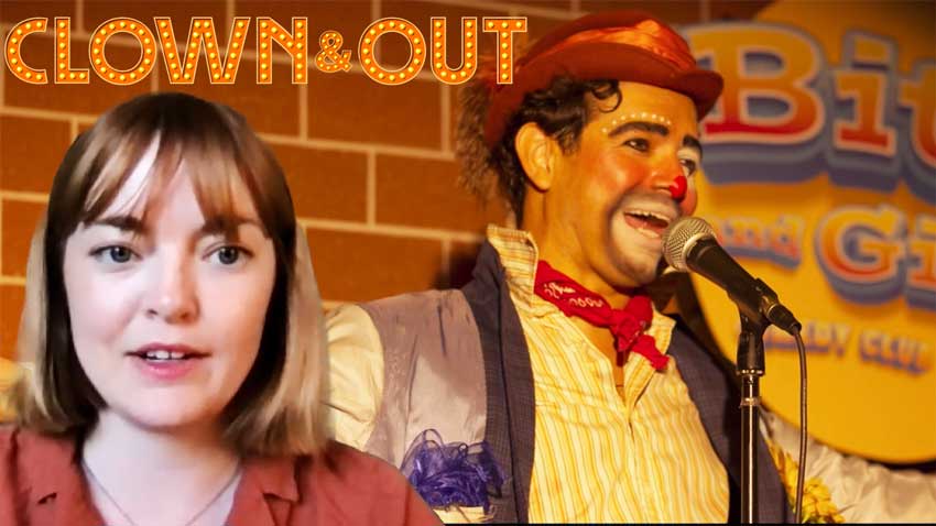 Katherine Bourne Taylor actor Clown and Out movie interview post