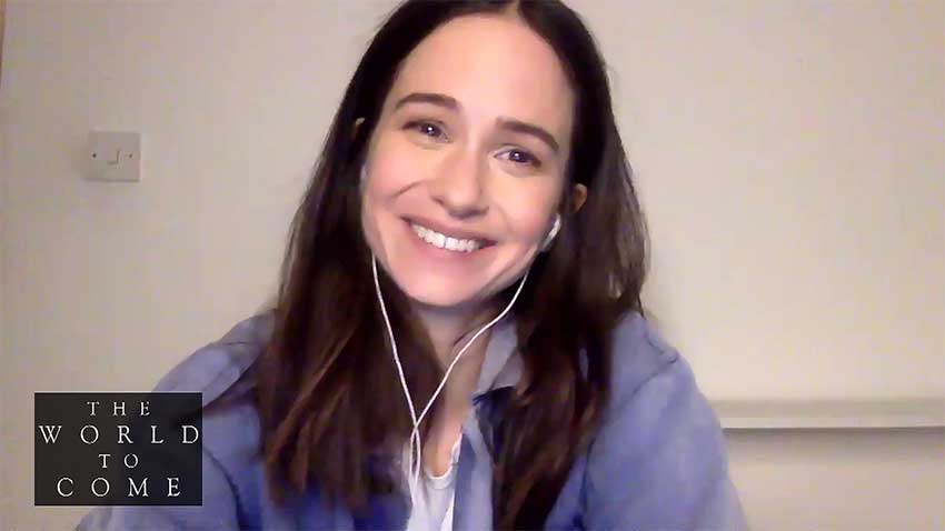 Katherine Waterston interview World to Come