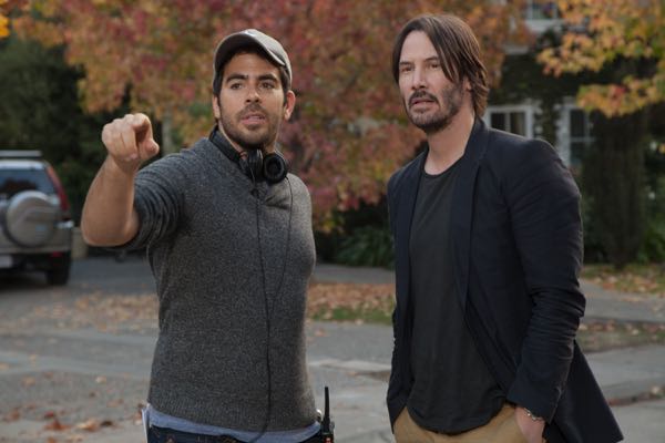 Knock Knock director Eli Roth and Keanu Reeves movie