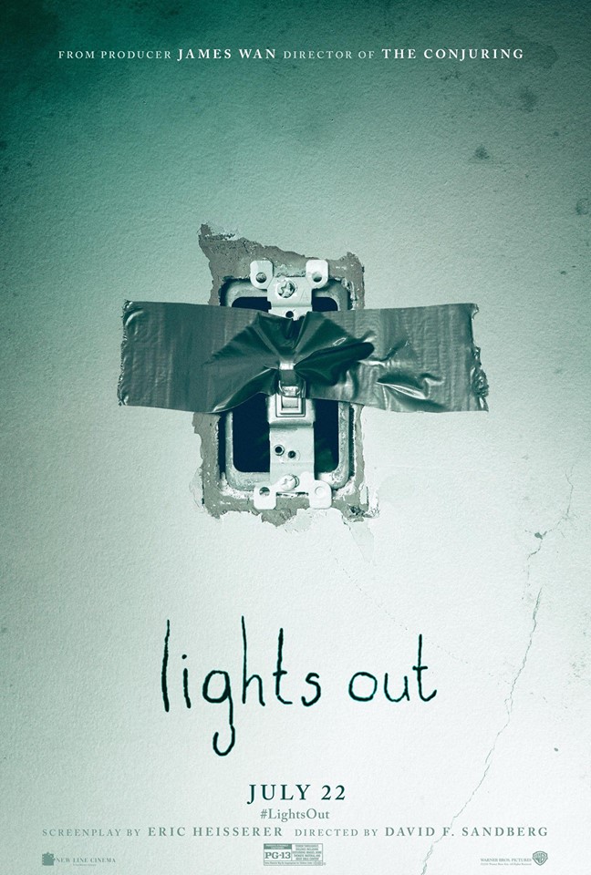 LightsOut movie poster