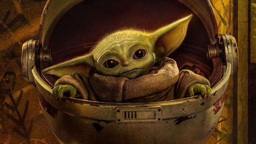 Mandalorian season2 character poster Baby Yoda image