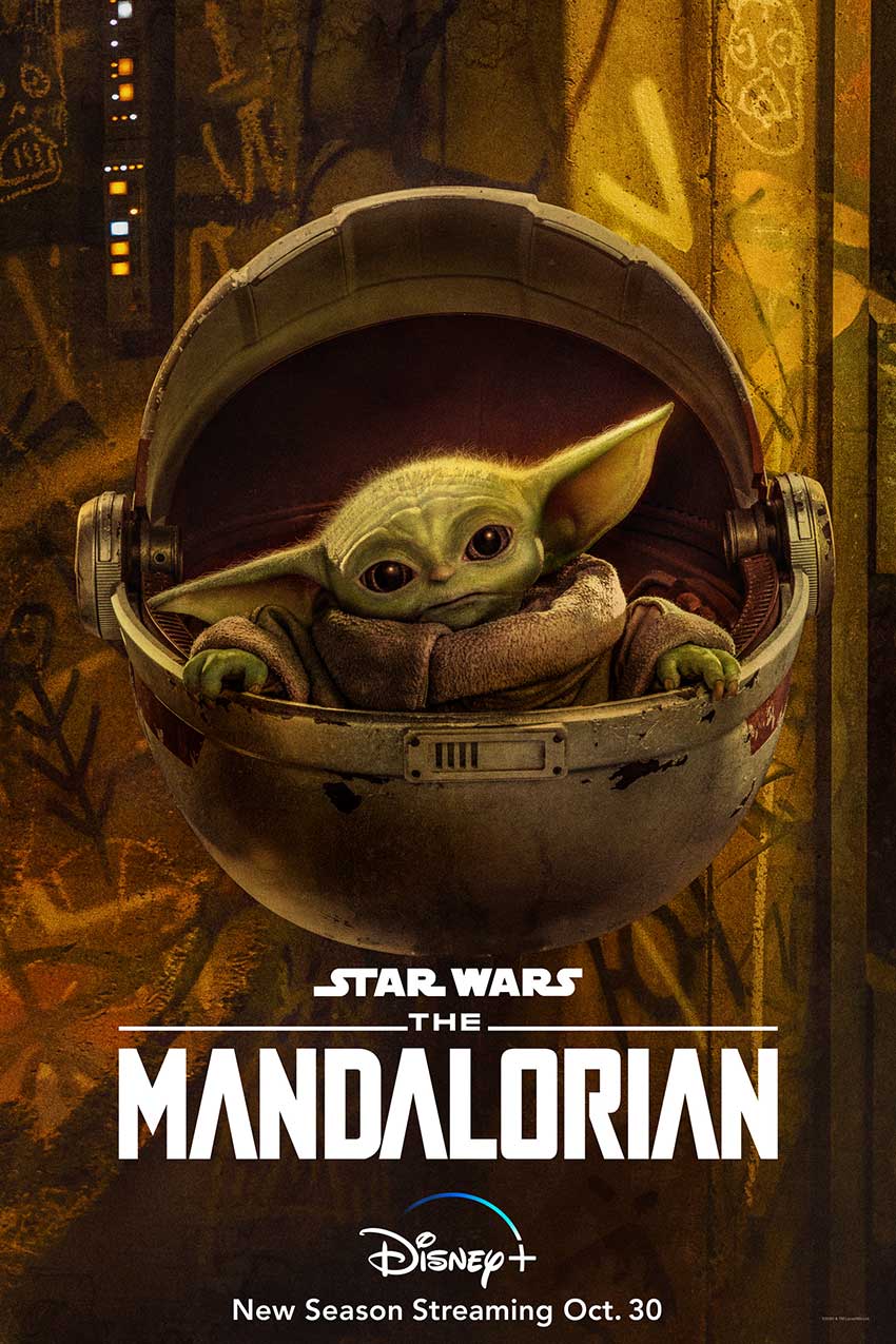 Mandalorian season2 character poster Baby Yoda