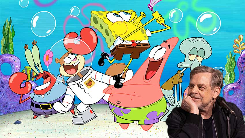 Mark Hamil cast Spongebob movie Search for SquarePant