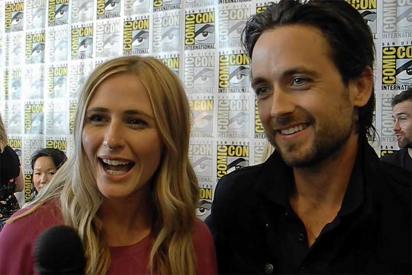 Megan Ketch & Justin Chatwin American Gothic at San Diego Comic Con