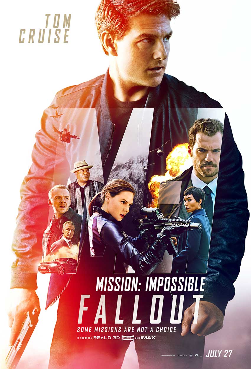 Mission Impossible Fallout movie poster