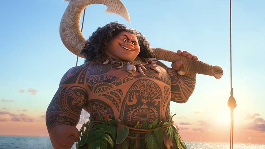 Moana 2 Maui movie review