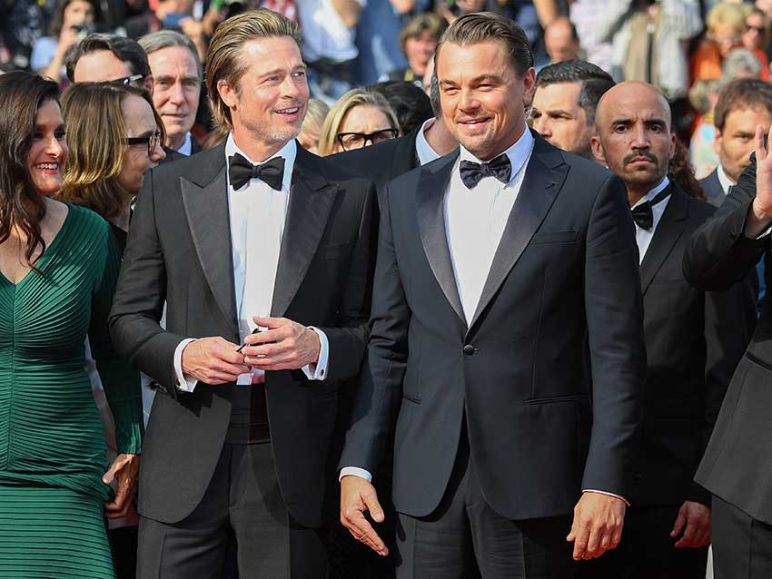 Once Upon A Time in Hollywood Cannes Premiere Leonardo DiCaprio Brad Pitt