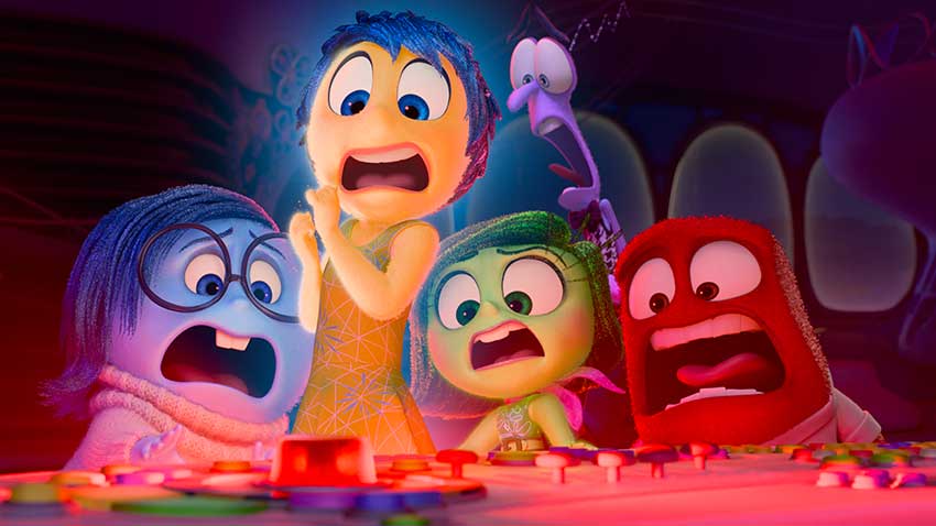 Pixar Inside Out 2 movie still