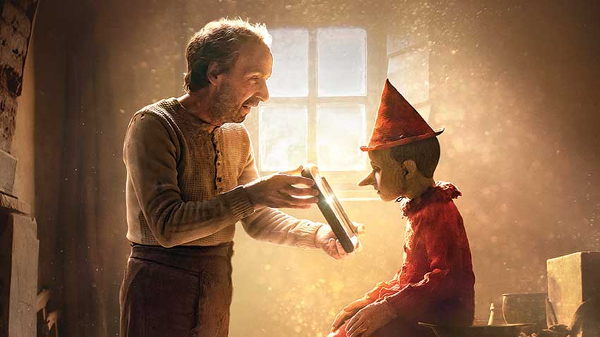 Roberto Benigni Geppetto Federico Ielapi as Pinocchio Photo Credit Greta De Lazzaris Courtesy of Roadside Attractions