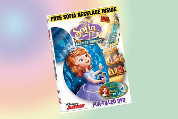 Sofia the First Secret Library DVD