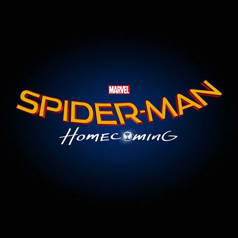 Spiderman Homecoming Logo Treatment