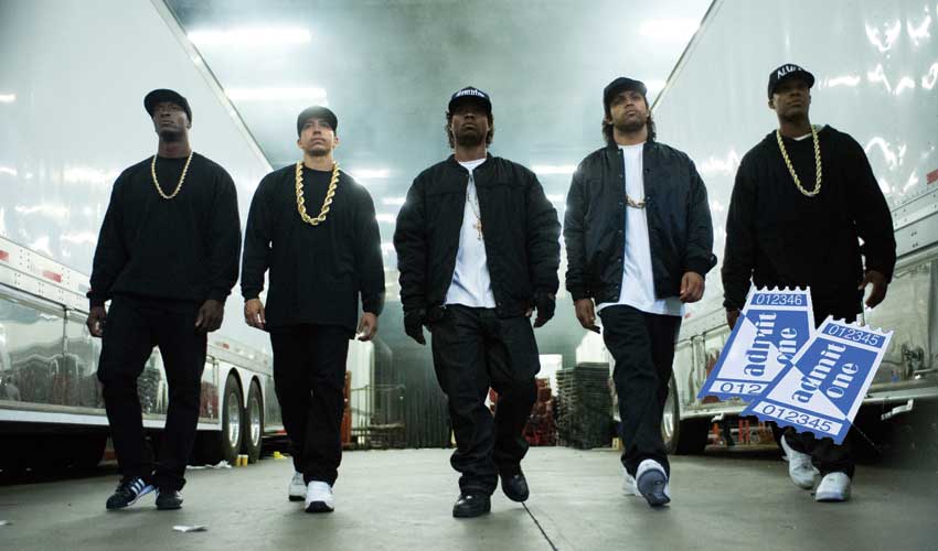 Straight Outta Compton ticket giveaway