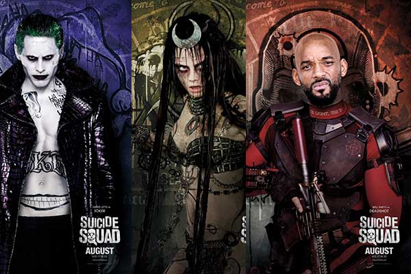 Suicide Squad Character Posters