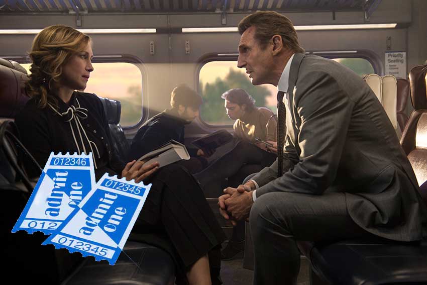 The Commuter Liam Neeson Vera Farmiga