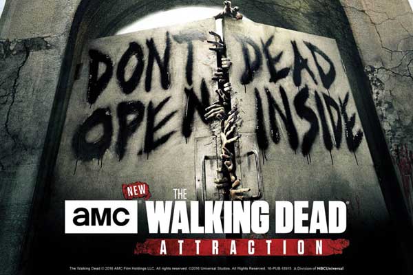 The Walking Dead Universal Studios poster image