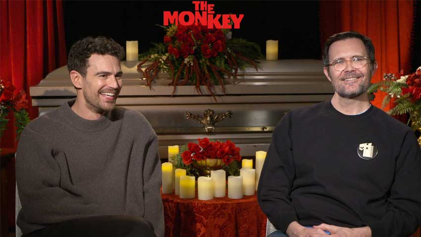 Theo James Osgood Perkins The Monkey interview 850